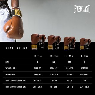Guantes Boxeo Everlast Marrón Unisex Adulto