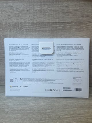 Teclado Surface Pro 12 AZERTY - SIN ABRIR ORIGINAL