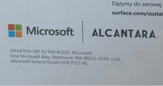 Teclado Surface Pro 12 AZERTY - SIN ABRIR ORIGINAL