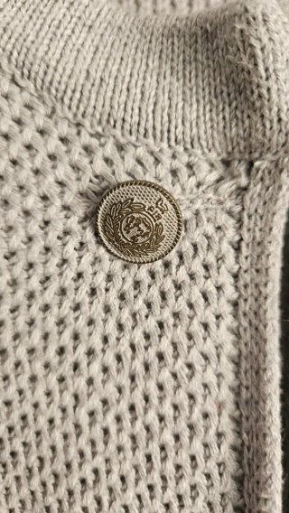 Chaqueta mujer punto gris Stradivarius talla M