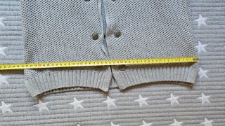 Chaqueta mujer punto gris Stradivarius talla M