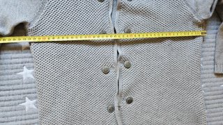 Chaqueta mujer punto gris Stradivarius talla M