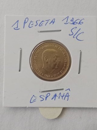20 ctmos 1999 s/c España y 3 monedas Pesetas s/c