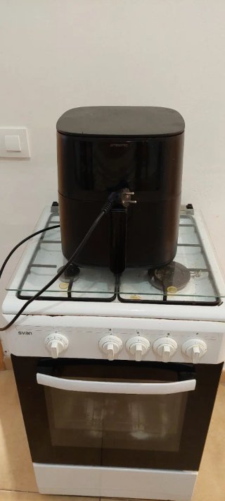 Cocina de gas Svan blanca