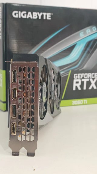 Tarjeta Gráfica Gigabyte RTX 3060 Ti 8GB GDDR6 OC
