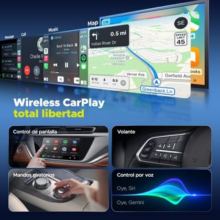Adaptador CarPlay Android Auto AI Box Inalámbrico
