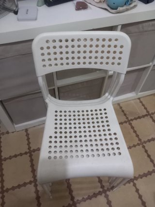 3 Sillas Ikea Blancas de Plástico