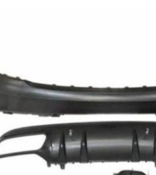 Paragolpes Trasero Mercedes W204 07-13 2-4P Look W