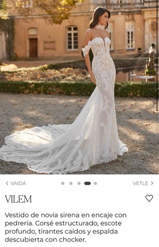 Vestido de Novia Rosa Clará Talla 36-38