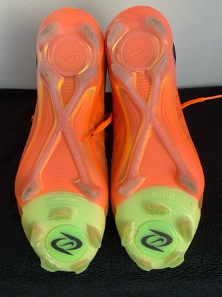 Botas de fútbol Nike gama alta Naranja/Verde