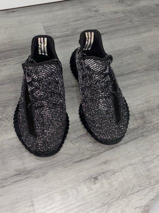 Adidas Yeezy 350 (Negro/Plata)