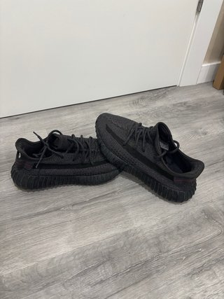 Adidas Yeezy 350 (Negro/Plata)