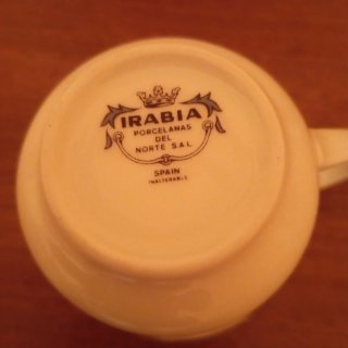 Juego Tazas y Platos Irabia Blanco
