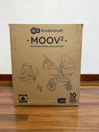 Kinderkraft MOOV 2, Carrito 3 en 1