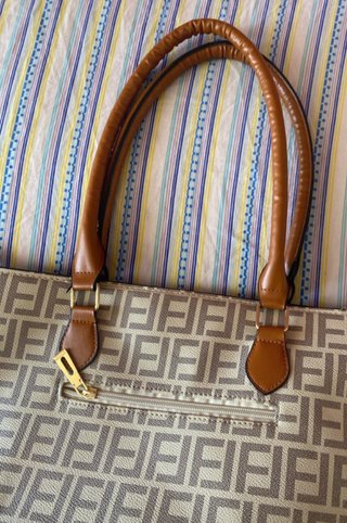 Borsa  Beige/Marrone