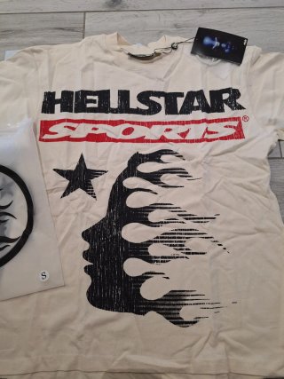 T-shirt Hellstar Beige Taglia S