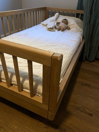 Cuesta 1195€!Cuna-cama madera Roble Pure Nobodinoz
