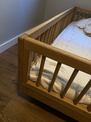 Cuesta 1195€!Cuna-cama madera Roble Pure Nobodinoz