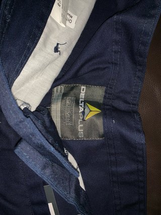 Pantalón de trabajo azul talla XL