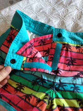 Set costume intero e pantaloncino bimba
