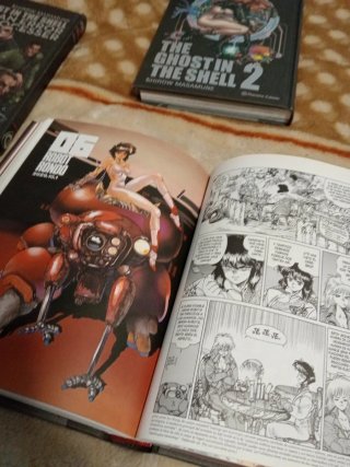 Manga The Ghost in the shell (3 tomos)