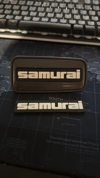 PLACAS LATERALES SUZUKI SAMURAI