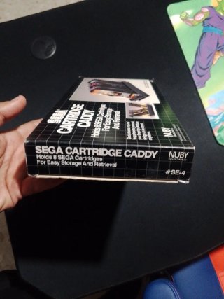 Sega Cartridge Caddy para 8 juegos