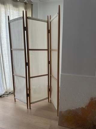 Biombo separador estilo nórdico zara home