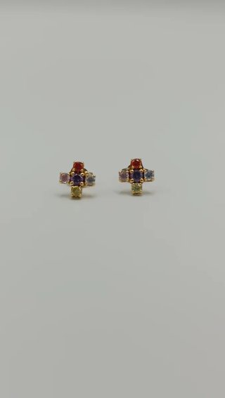 Pendientes de oro de 18kt.