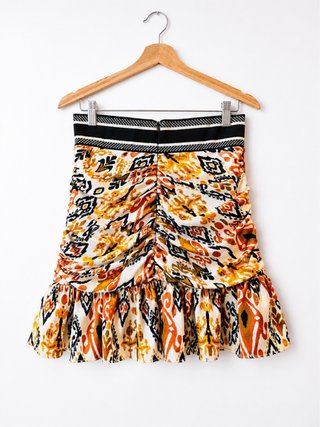 Nueva con etiqueta Falda mini fruncida Xs