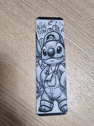 Marcapáginas 4 Personajes Dibujos Animados 3D