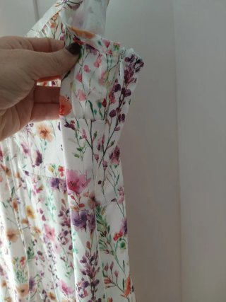 Vestido estampado tirantes verano