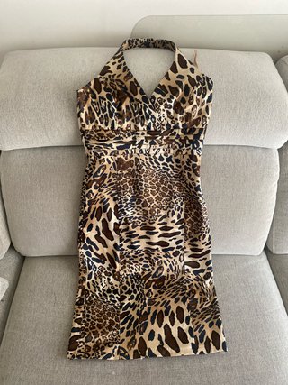 Vestido Leopardo Talla M