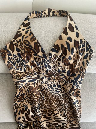 Vestido Leopardo Talla M
