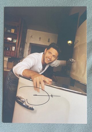 Niall Horan Dinner Party Olive vinyl firmado