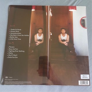 Niall Horan Dinner Party Olive vinyl firmado