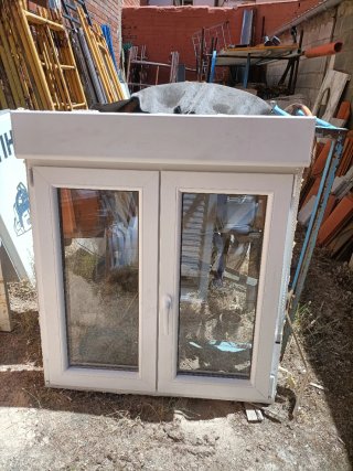 Ventanas PVC Blancas con Persiana
