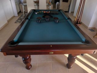 Mesa de billar marca Del Rio modelo Oxford