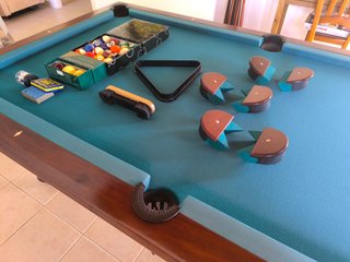 Mesa de billar marca Del Rio modelo Oxford