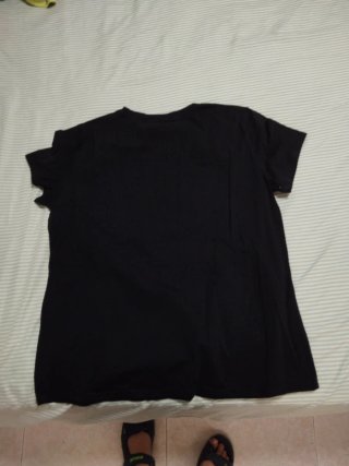 Camiseta Negra MUSIC Talla XXL