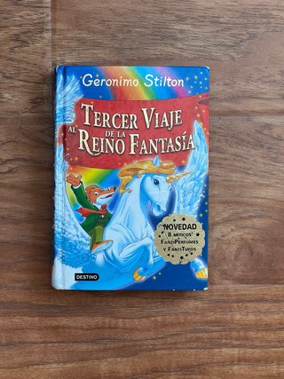 Libro de geronimo Stilton el tercer viaje al reino