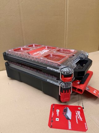 2x Organizador Milwaukee PACKOUT