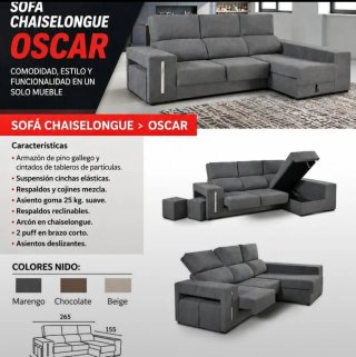 Sofá modular beige tela anti manchas
