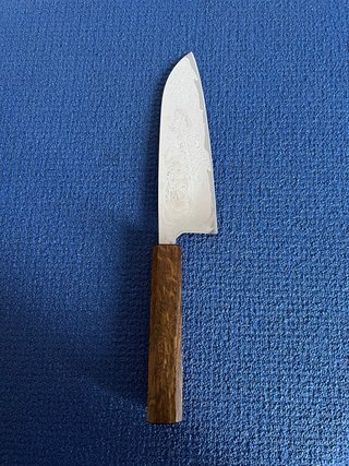 Coltello Damasco Giapponese Effetto Specchio