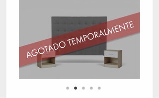 Cabecero Alto ATRAPA muebles +2 mesitas