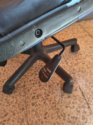 Silla de oficina con masajeador