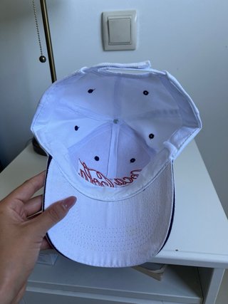 Gorra Coca-Cola Blanca Nueva Sin Etiqueta