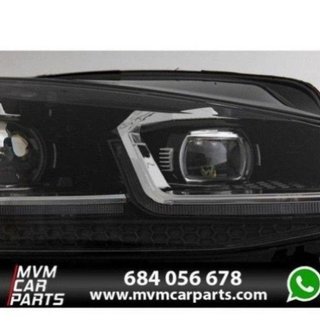Faros delanteros Led para VW Golf 7.5 Facelift con