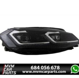 Faros delanteros Led para VW Golf 7.5 Facelift con