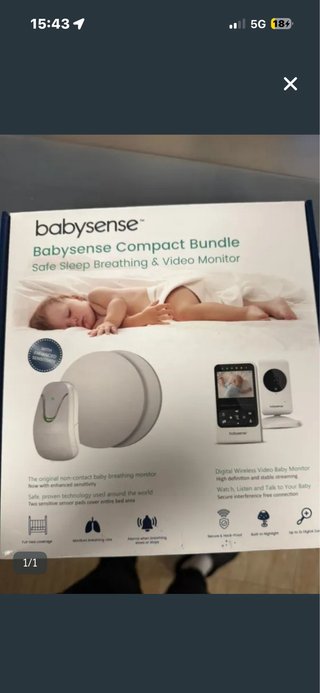 Babysense Compact Bundle Monitor Bebé
